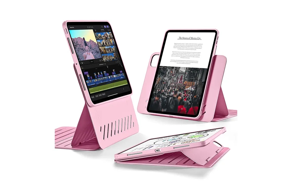 Ipad Pro 11 2024 Shift Magnetic Case Pink