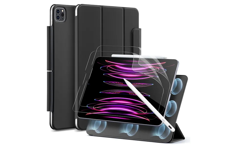 Ipad Pro 12.9 2022 2021 2020 Art Bundle Black