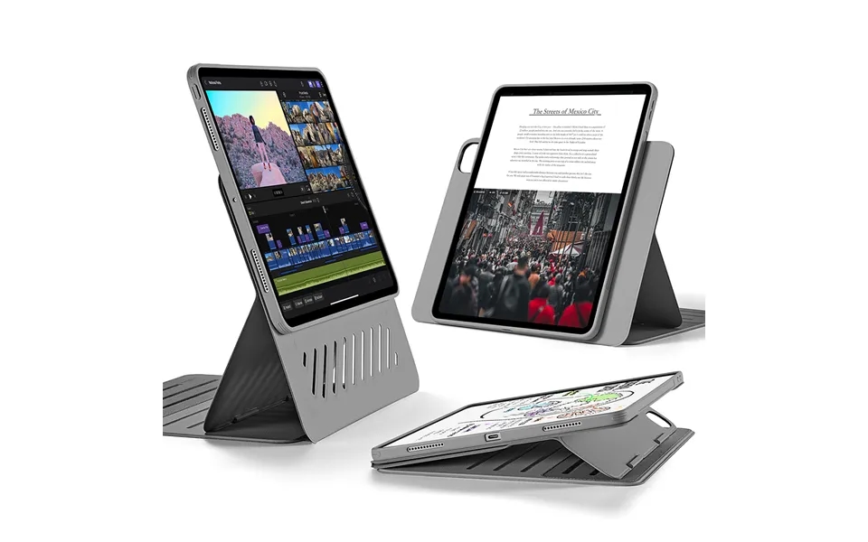 Ipad Pro 13 2024 Shift Magnetic Case Gray