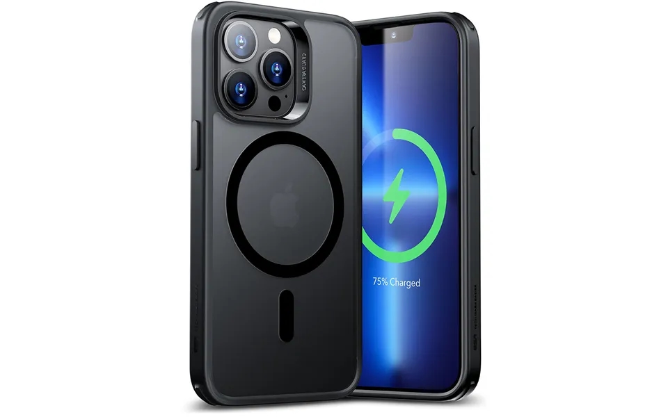 Iphone 13 Pro Classic Hybrid Case Halolock Frosted Black