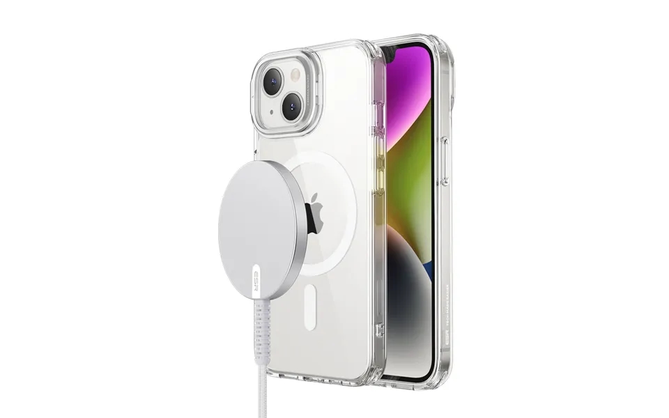 Iphone 14 13 Snap-and-stand Charging Bundle Silver