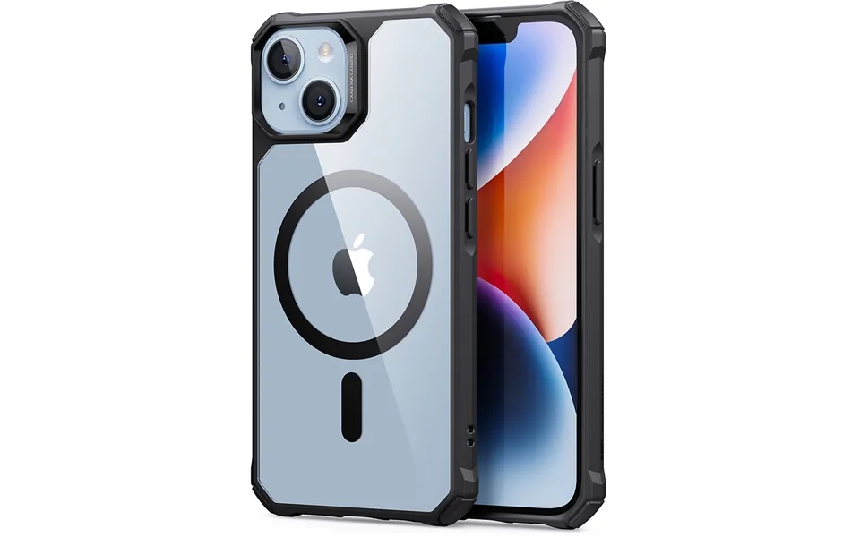 Iphone 14 Plus Air Armor Clear Case Halolock Clear Black