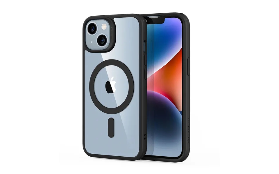 Iphone 14 Plus Classic Hybrid Case Halolock Clear Black