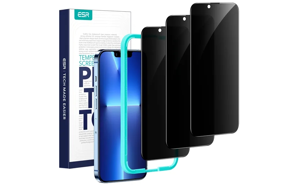 Iphone 14 Plus Iphone 13 Pro Max Tempered-glass Privacy Screen Protector 3 Pack
