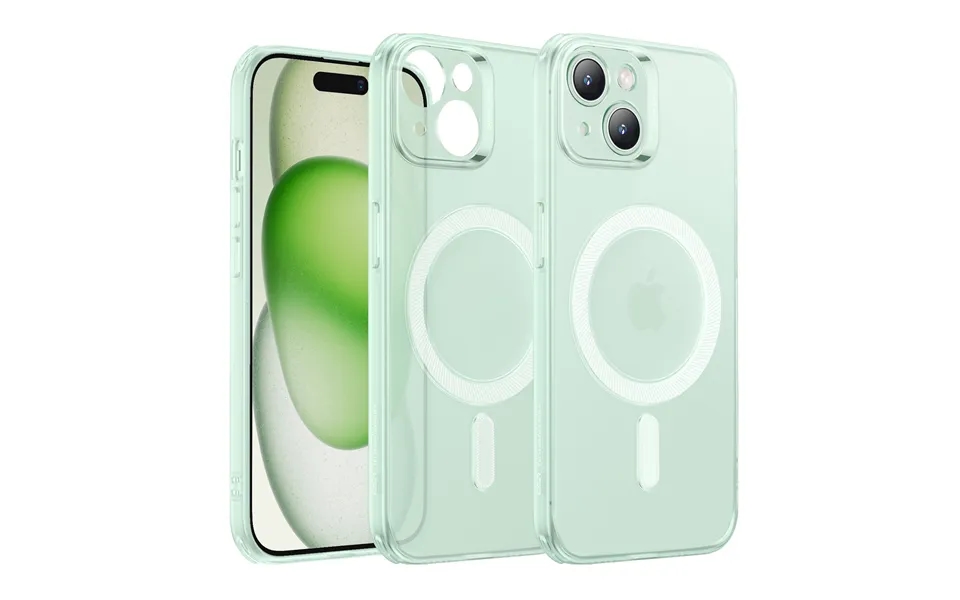 Iphone 15 Zero Clear Case Halolock Frosted Green
