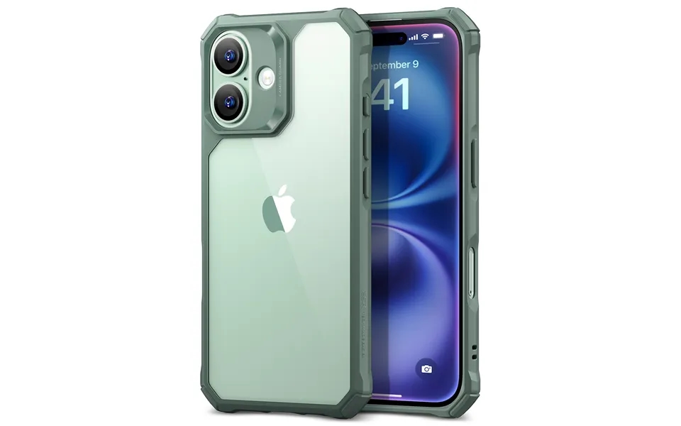Iphone 16 Air Armor Clear Case Clear Green