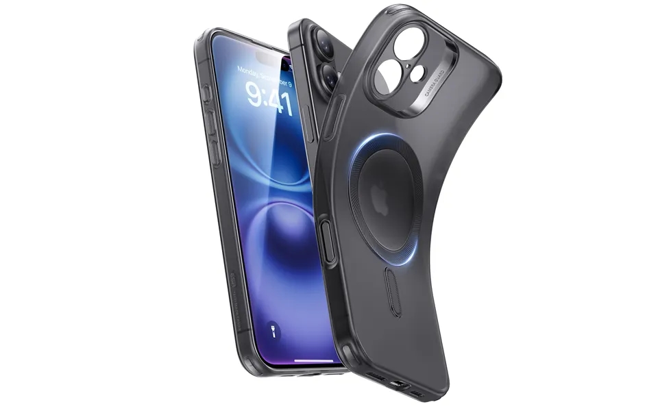 Iphone 16 Plus Zero Clear Case Halolock Frosted Black