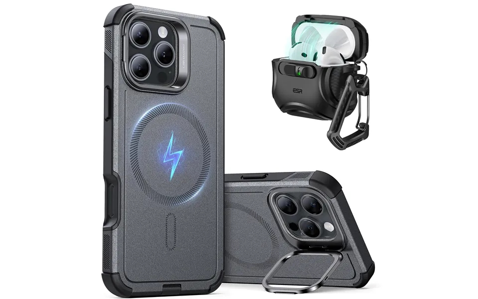 Iphone 16 Pro Max Cyber Protection Bundle Halolock Gray