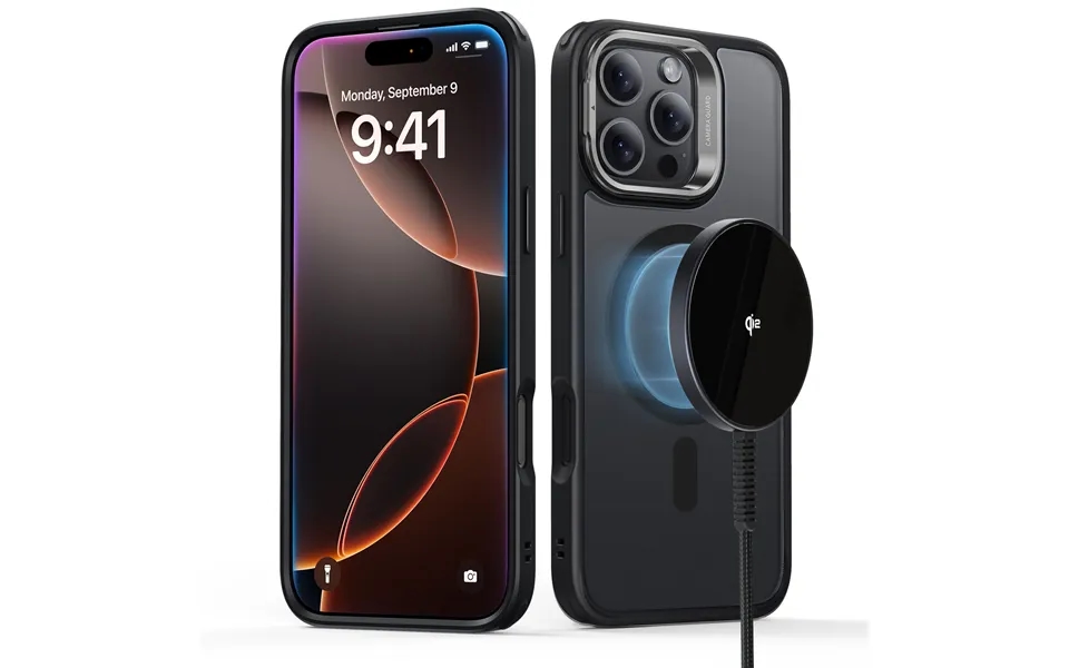 Iphone 16 Pro Max Wireless Charging Bundle Frosted Black