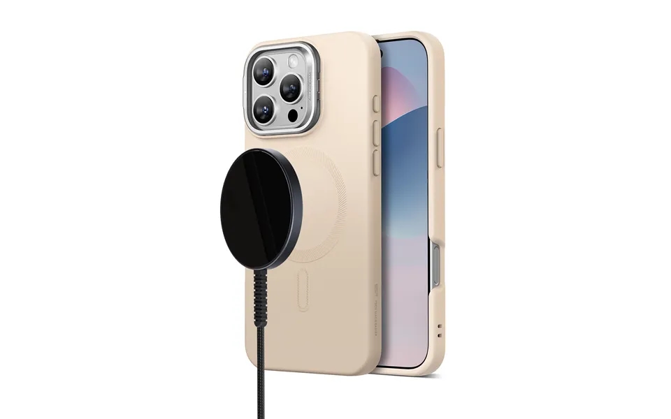 Iphone 16 Pro Max Wireless Charging Bundle Light Tan