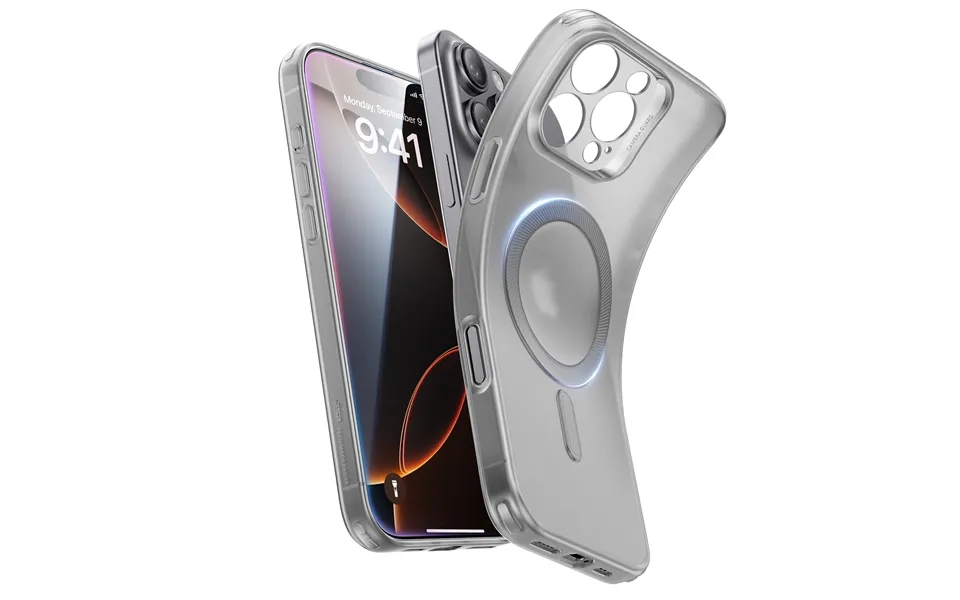 Iphone 16 Pro Max Zero Clear Case Halolock Frosted Grey