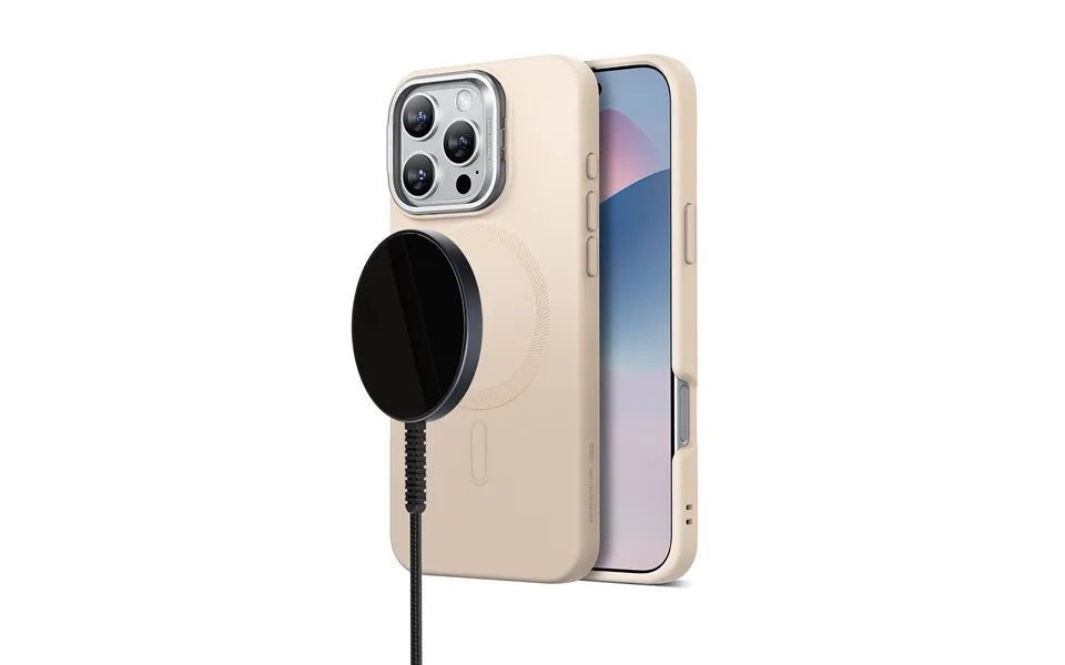 Iphone 16 Pro Wireless Charging Bundle Light Tan
