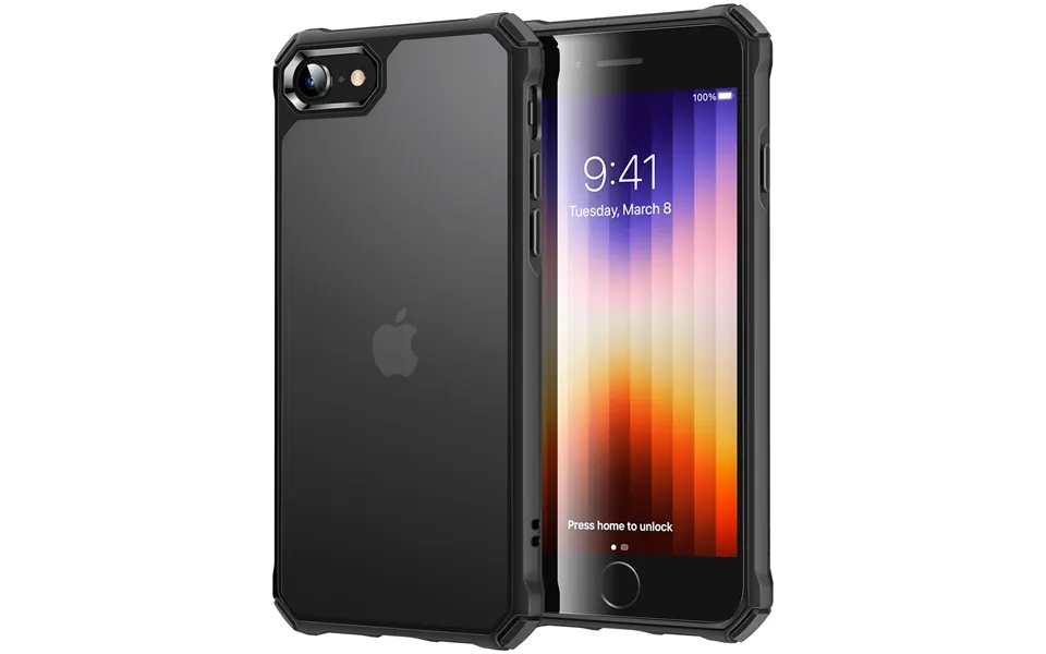 Iphone Se3 Se2 8 Air Armor Clear Case Frosted Black