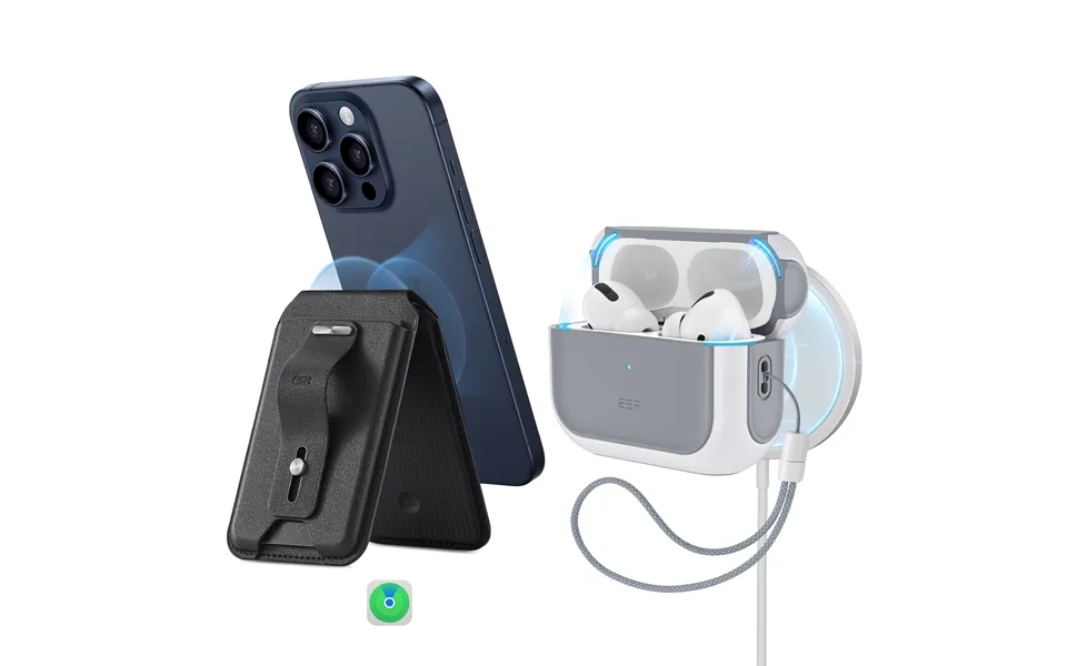 Orbit Hybrid Everyday-carry Bundle For Airpods Pro 2023 2022 2019 White