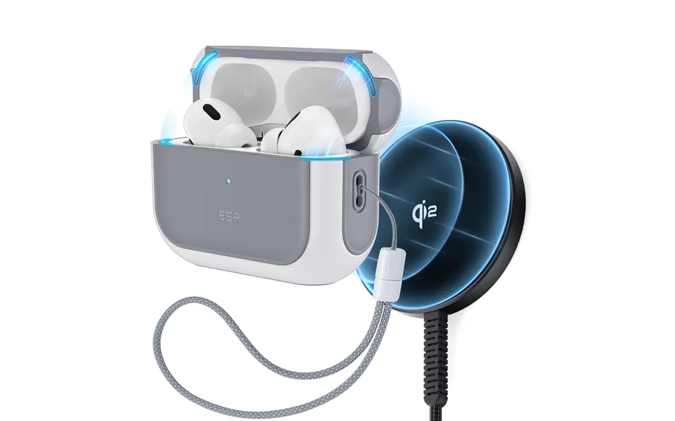 Orbit Hybrid Snap-and-charge Bundle For Airpods Pro 2023 2022 2019 White