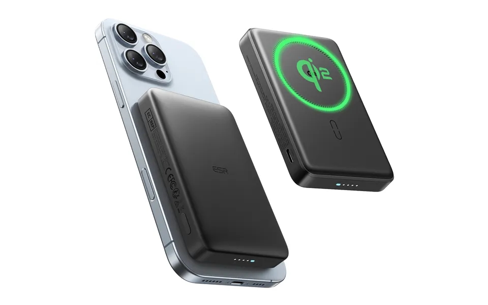 Qi2 Magslim Power Bank 10k Black