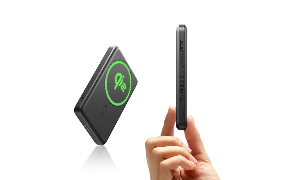 Qi2 Magslim Power Bank 5k Black