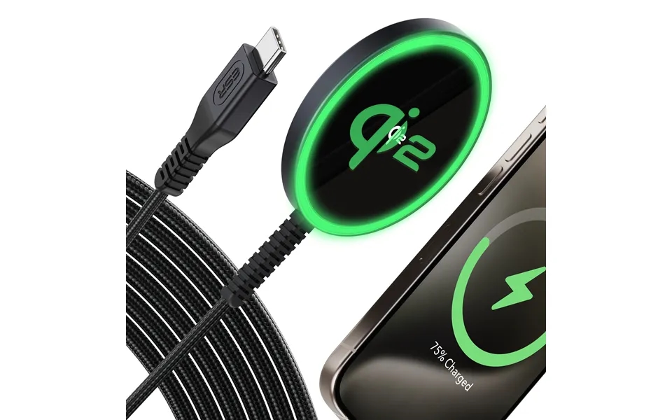 Qi2 Mini Wireless Charger Black