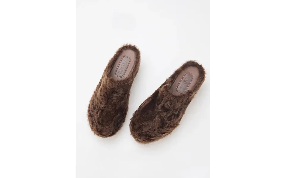 Ff × Jw Collaboration - Fur-lined Slip-on Platform Sneakers Casual And Stylish Design With Wool, Slip-on Thick-soled Sne