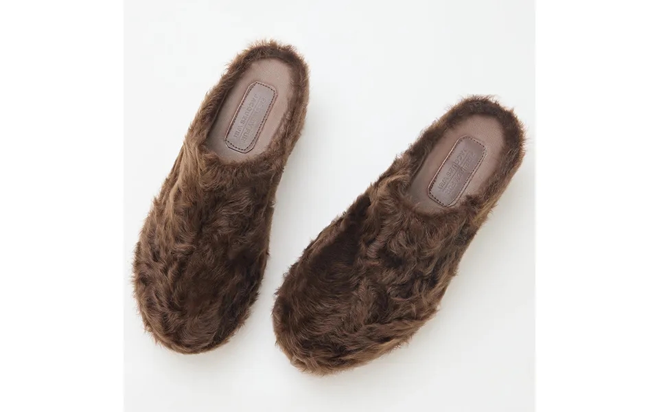 Ff × Jw Collaboration - Fur-lined Slip-on Platform Sneakers Casual And Stylish Design With Wool, Slip-on Thick-soled Sne