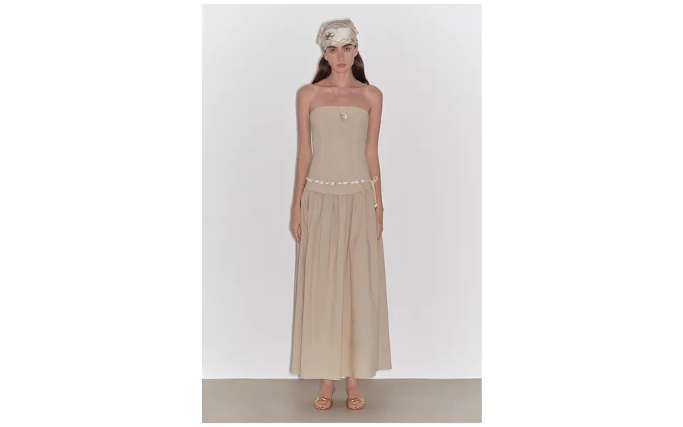 Summer Formula Retro And Elegant Bust-wrapped - Long-waisted