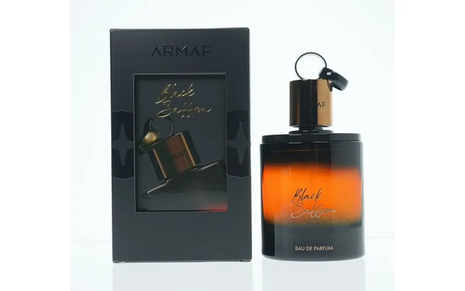 Armaf Black Saffron Cologne For Men - Eau De Parfum Spray 3.4 Oz