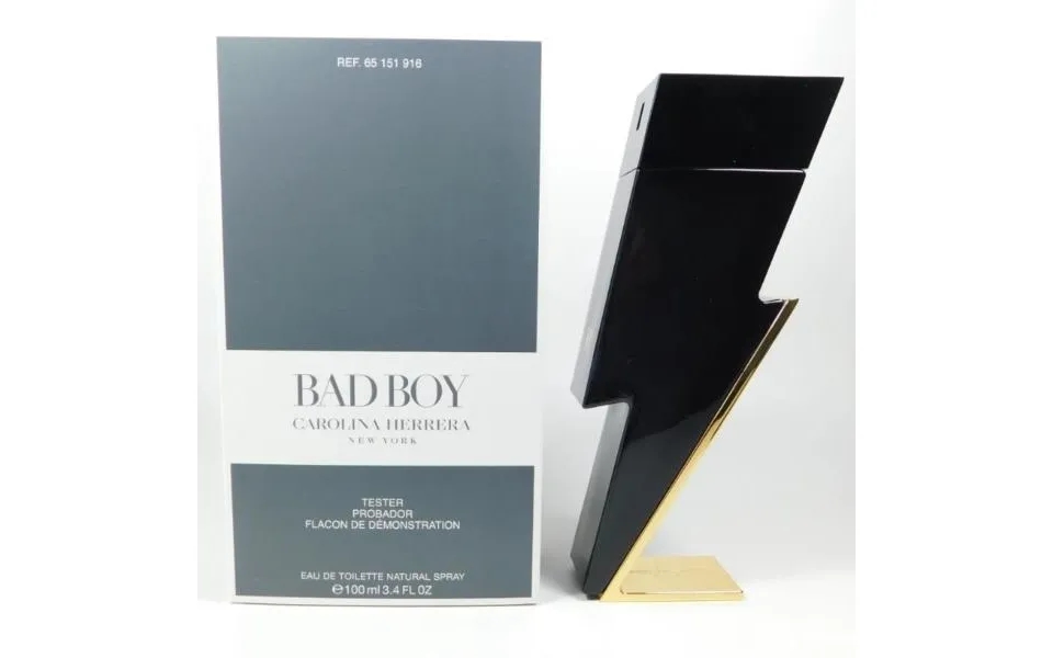 Carolina Herrera Bad Boy Cologne For Men - Eau De Toilette Spray Tester 3