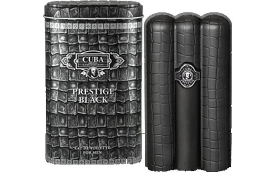 Cuba Prestige Black Cologne For Men - Eau De Toilette Spray 3