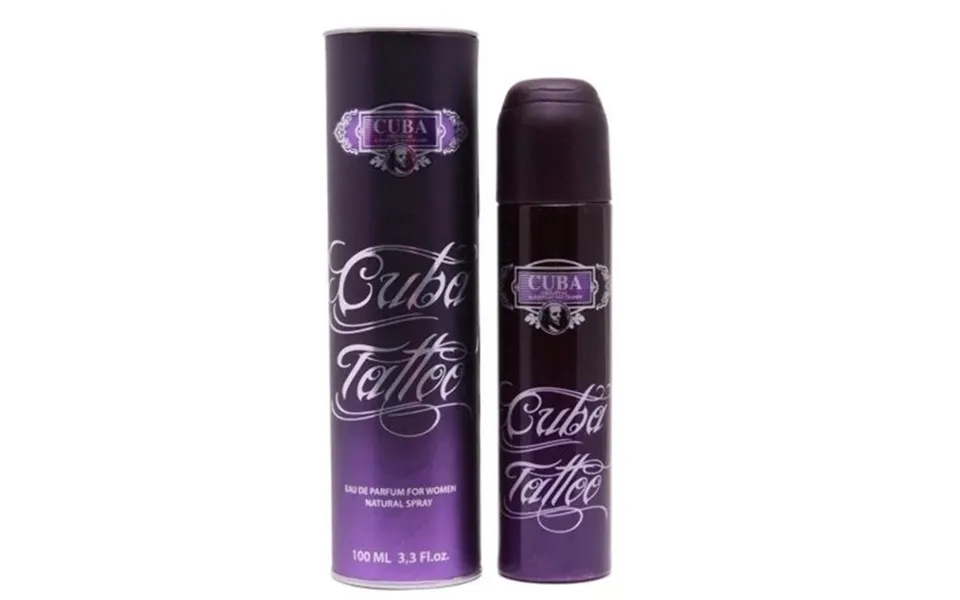 Cuba Tattoo Perfume For Women - Eau De Parfum Spray 3.3 Oz
