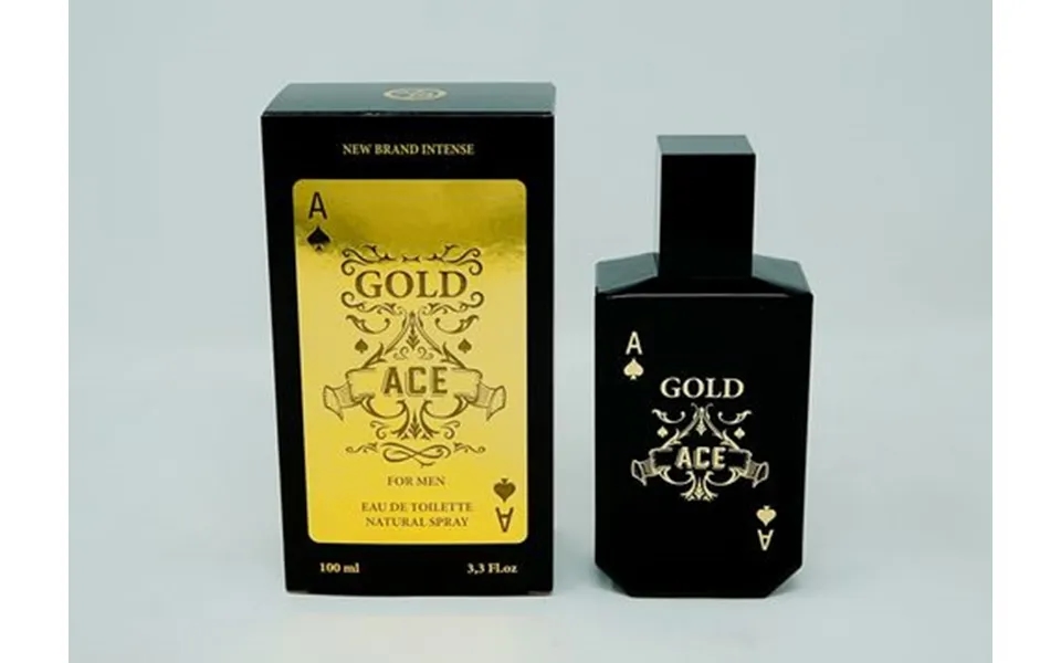 New Brand Intense Gold Ace Cologne For Men - Eau De Toilette Spray 3