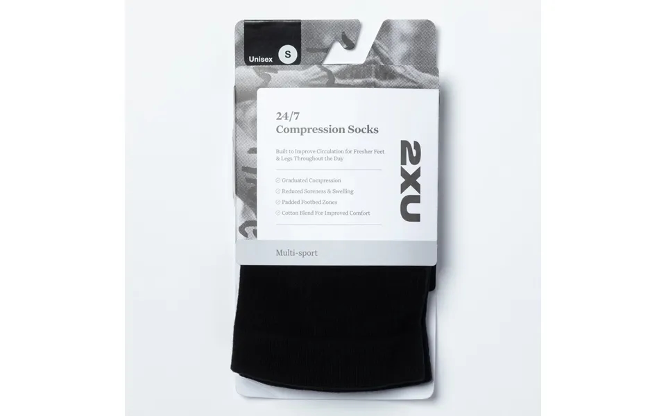 2xu Unisex Compression Socks - Black