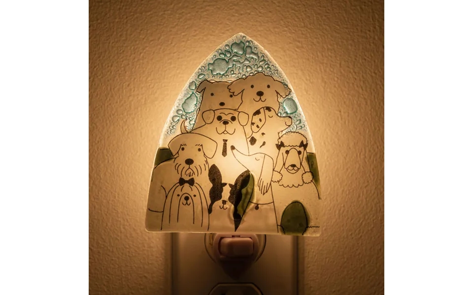 All Over Pets Recycled Glass Nightlight - Dog