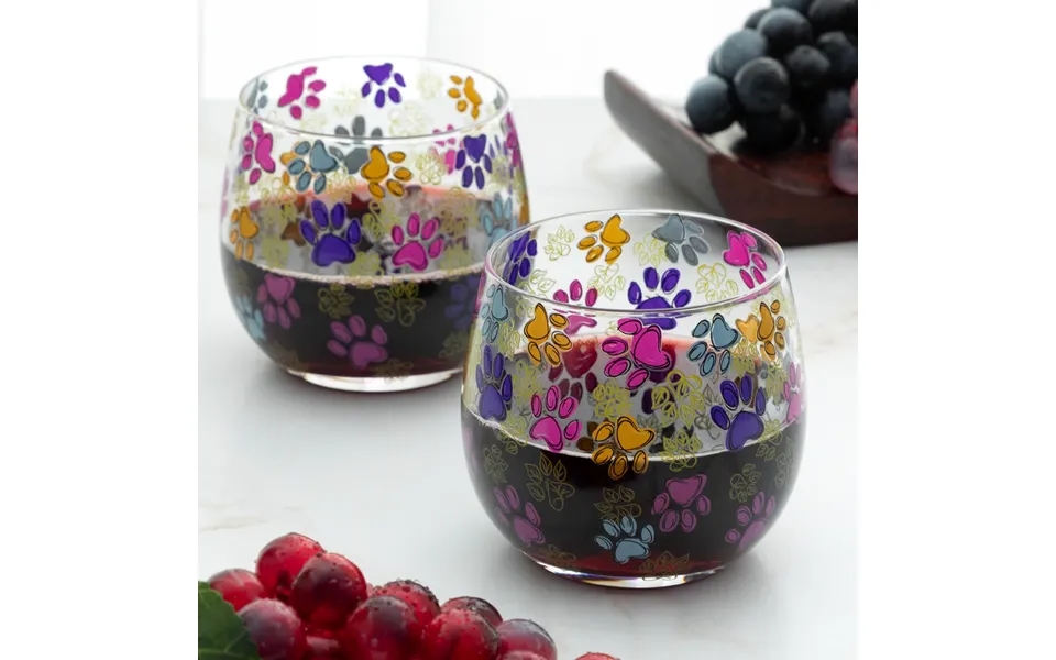 All Over Print Glasses - Set Of 2