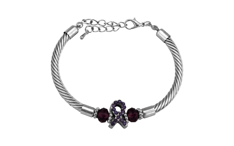 Alzheimer's Awareness Cable Bracelet - Single