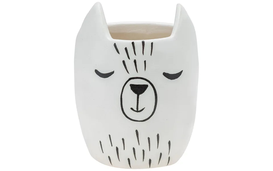 Animal Kingdom Ceramic Planter - Llama