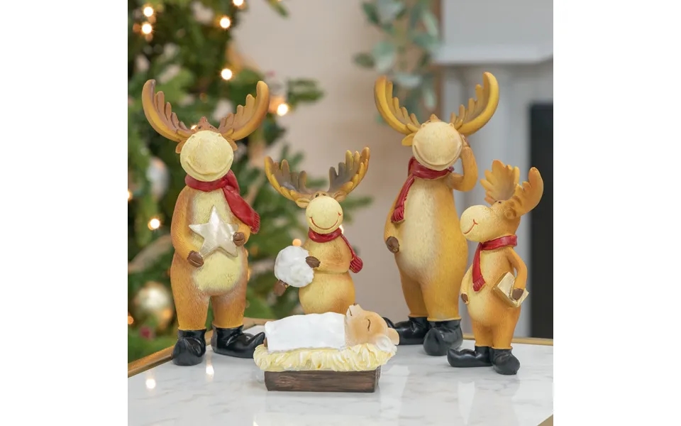 Animal Nativity Set - Moose