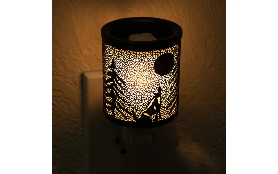 Animal Silhouettes Nightlight & Diffuser - Wolf
