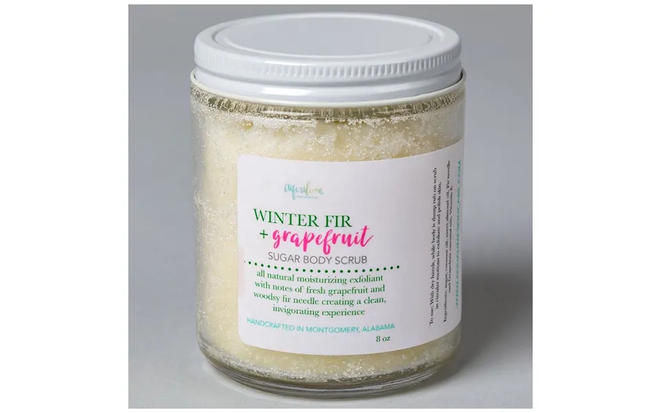 Aqualime Sugar Body Scrub - Winter Fir & Grapefruit