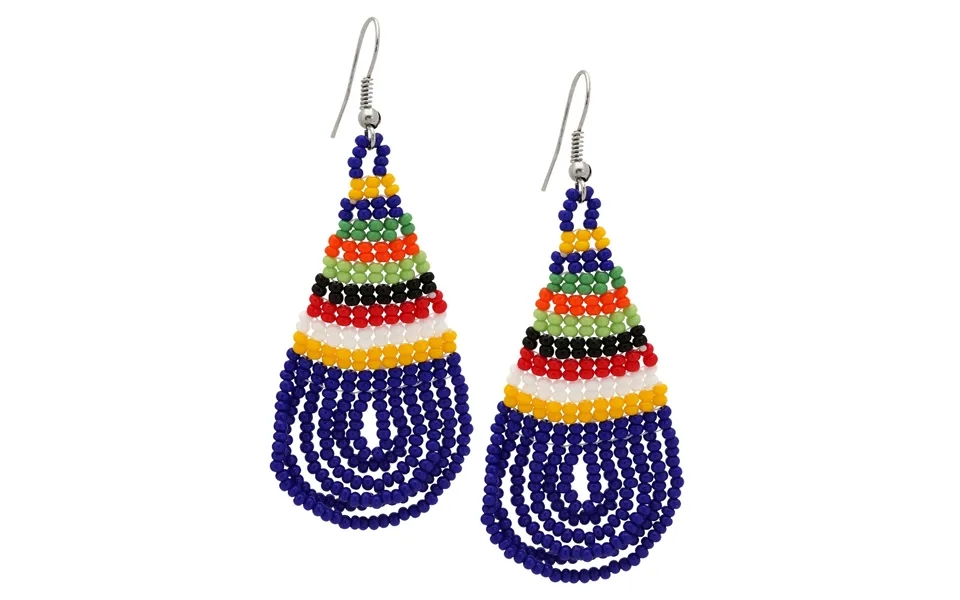 Be Bold South African Earrings - Blue