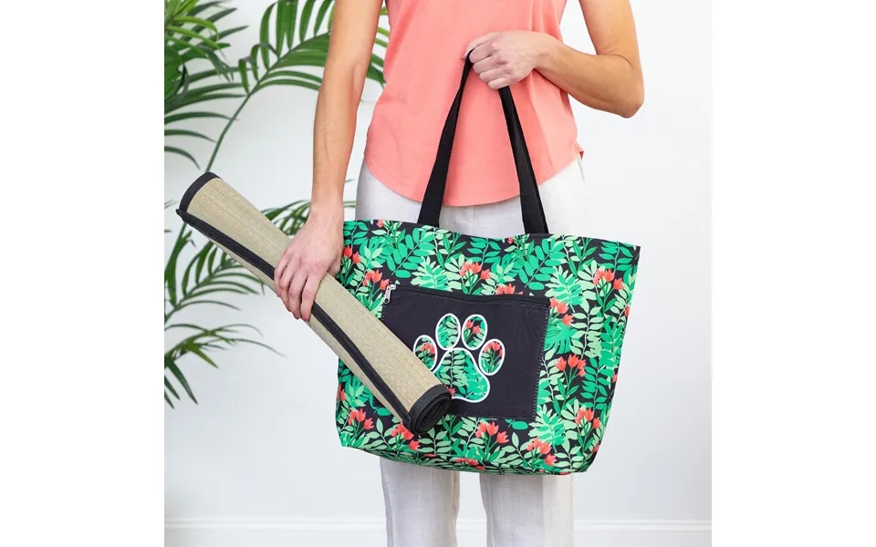 Beach Bag & Straw Mat