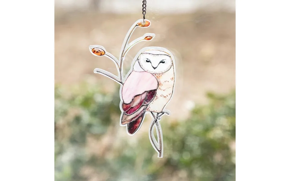 Beauty In Nature Indoor Sun Catcher - Owl