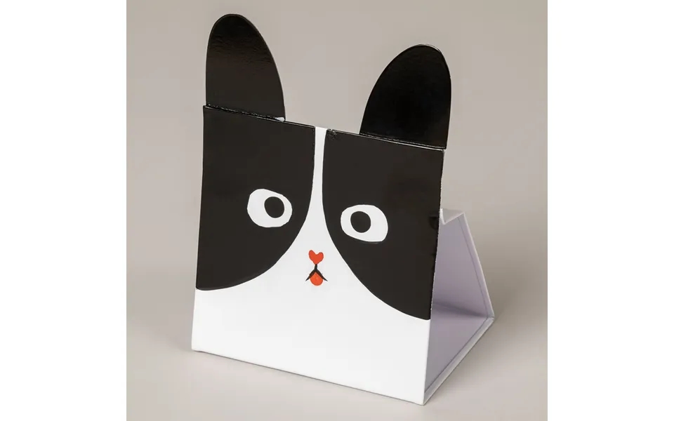 Black & White Cat Glasses Holder