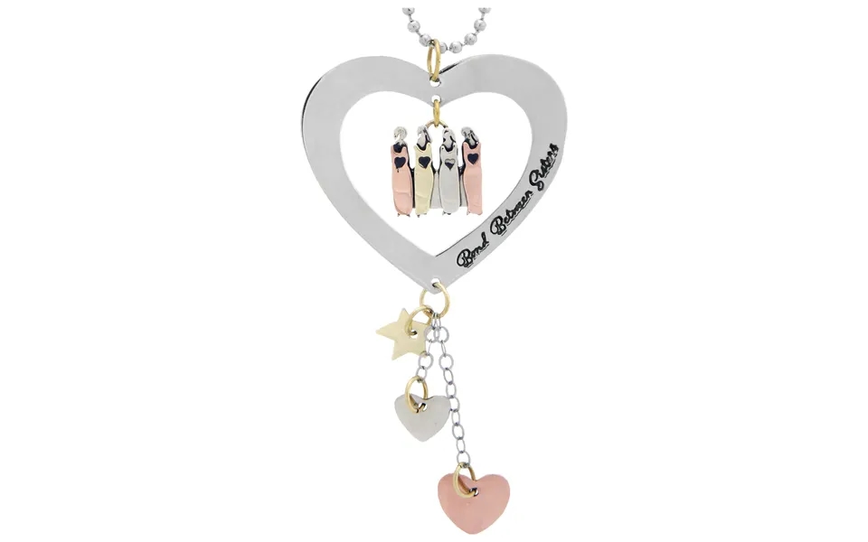 Bond Between Sisters Car Charm - 4 Sisters