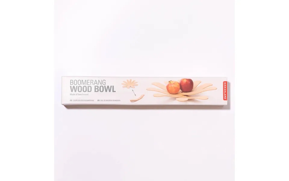 Boomerang Wood Bowl