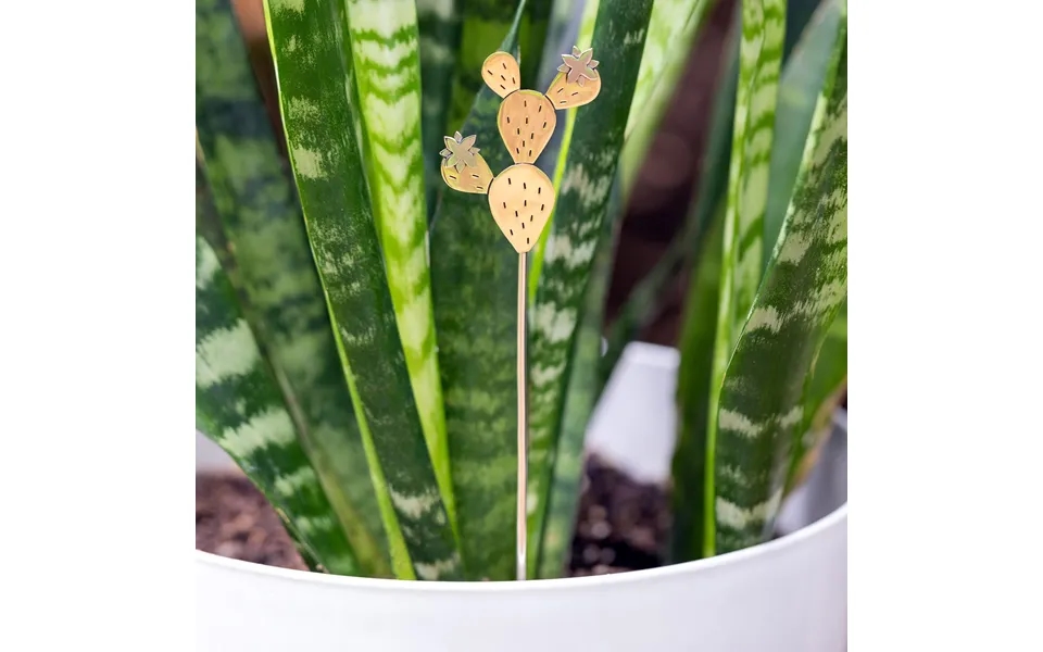 Cactus Mixed Metal Plant Stake