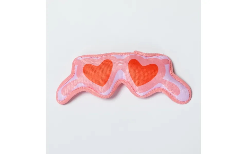 Cash & Coop Heart Sunglasses Dog Toy - S