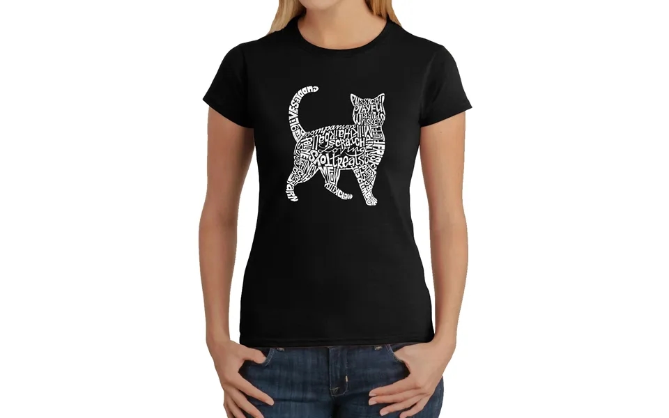 Cat - Women's Word Art T-shirt