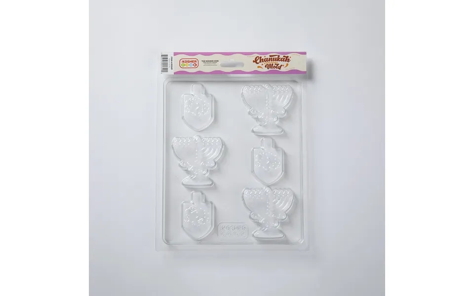 Chanukah Chocolate Mold - Dreidel & Menorah