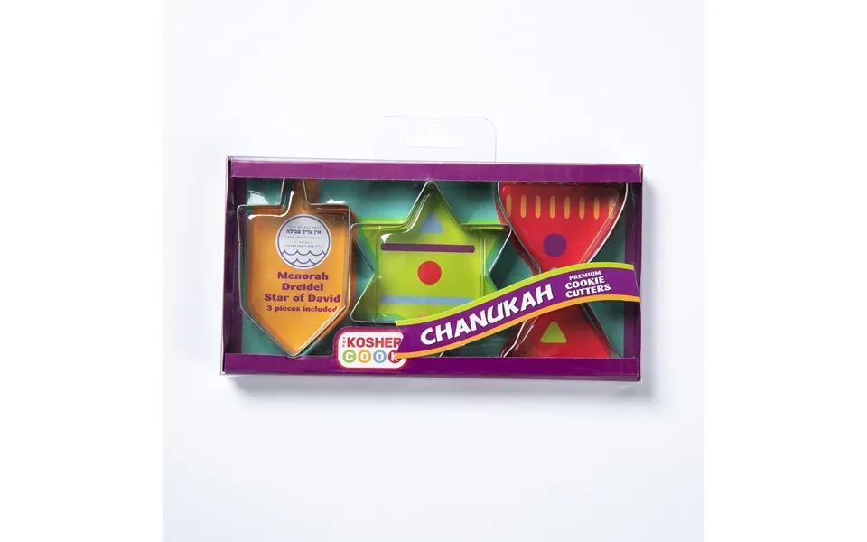 Chanukah Cookie Cutters - Set Of 3