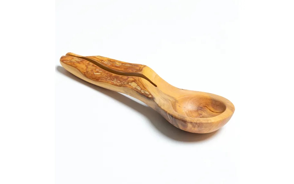 Coffee Root Wood Measuring Spoon & Clip